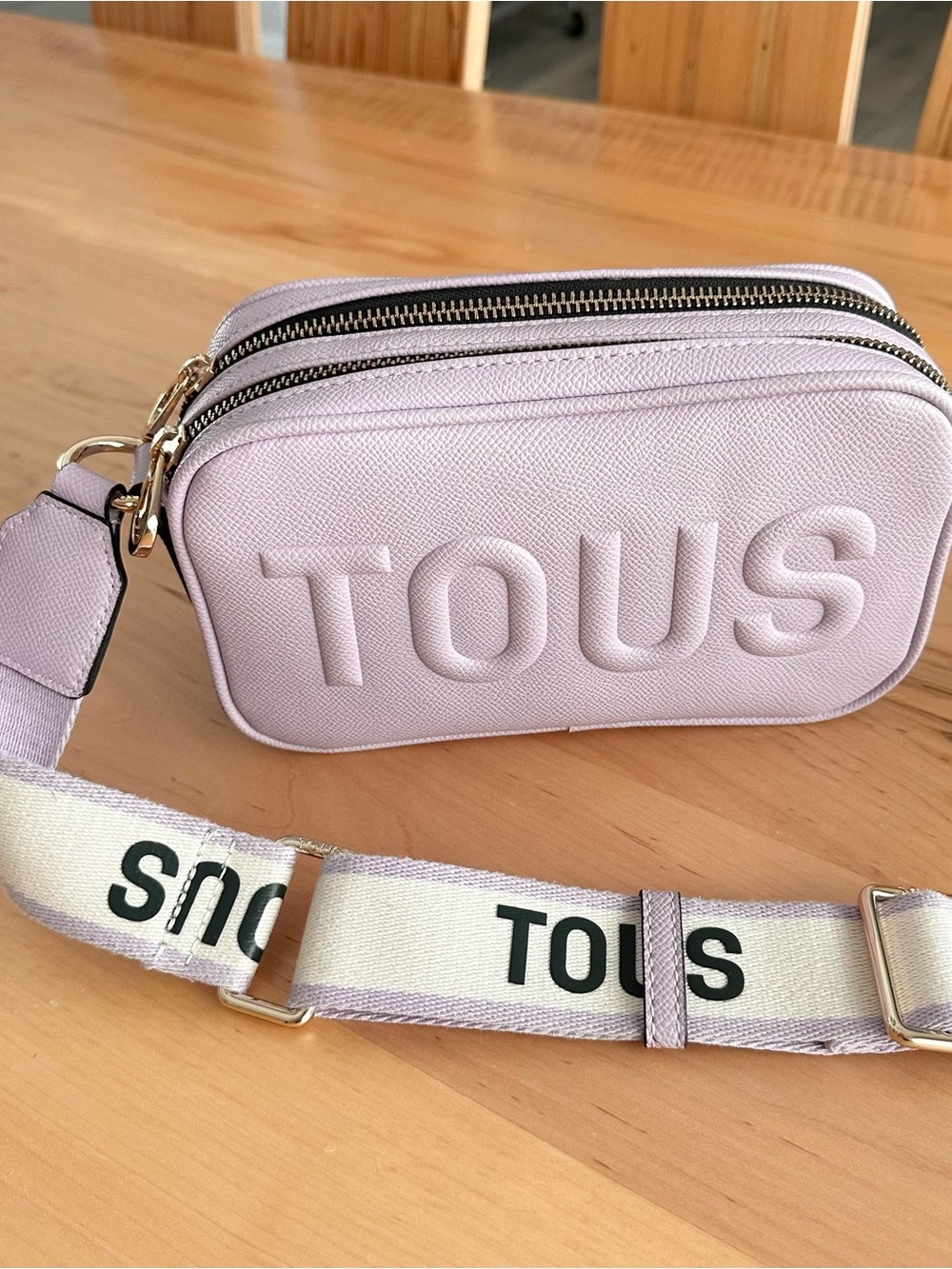 TOUS lilac crossbody bag